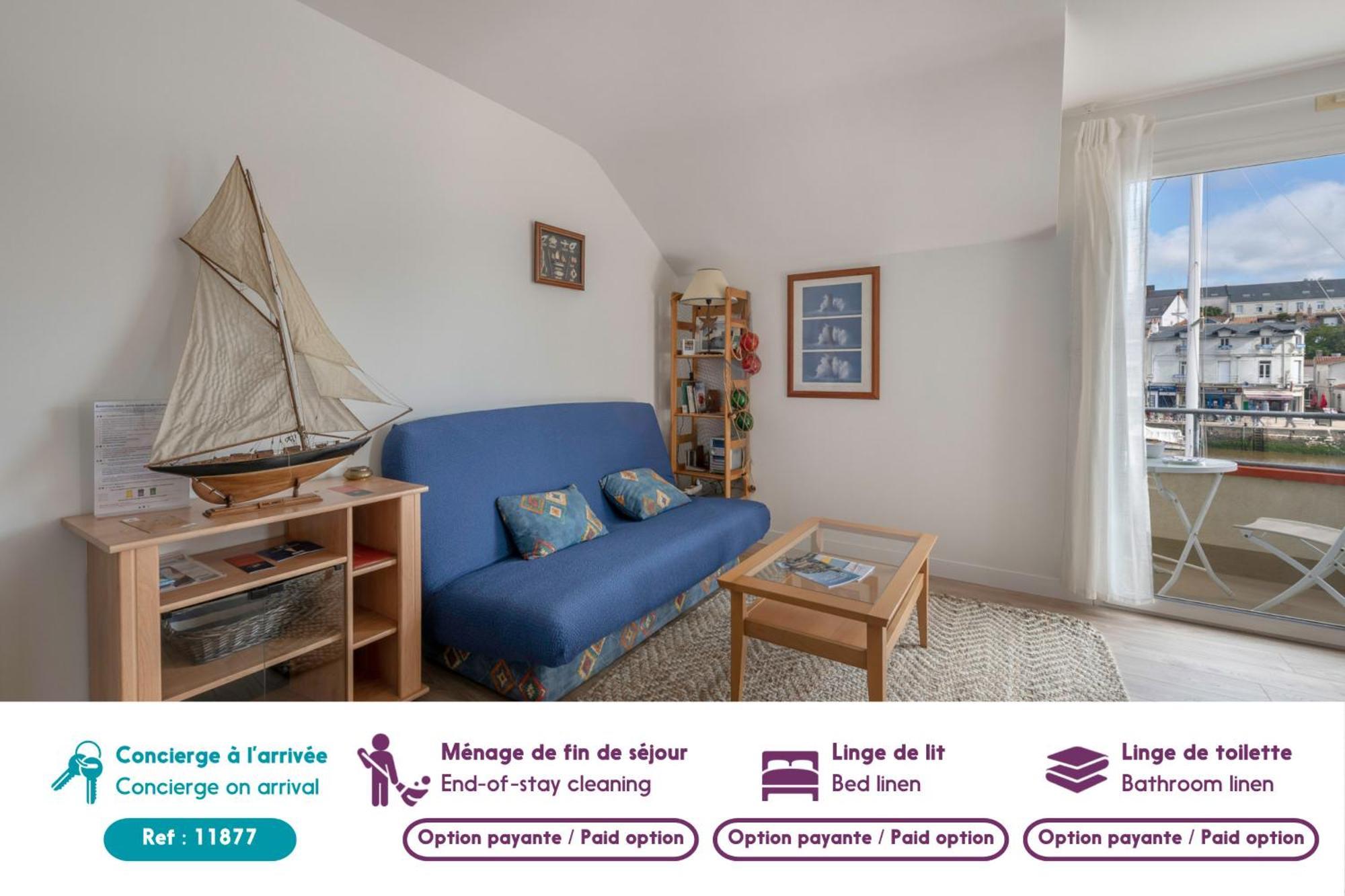 Sur Le Quai De Pornic, Appartement Pour 4 エクステリア 写真